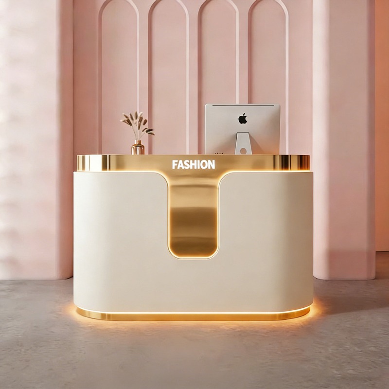 Office Furniture Store - 北欧高級美容サロン受付カウンター モダンデザインホテル衣料品店レジデスク オフィス家具 エスクリトリオス FYRD
