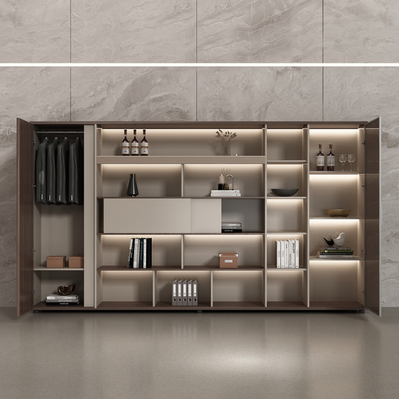 Office Furniture Filing Cabinets - オフィス家具 木製本棚 エグゼクティブ CEO ボス ファイルキャビネット