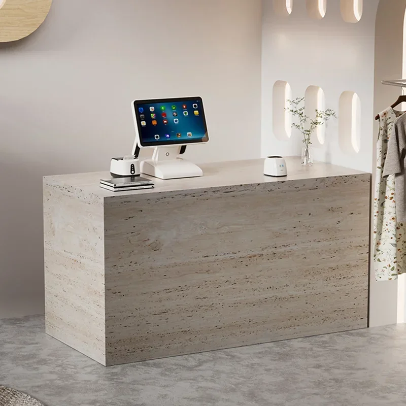 Office Furniture Store - イタリアンスタイルのオリジナル受付デスク シンプルな美容室の受付デスク 衣料品店のオフィス家具 レセプションFYRD