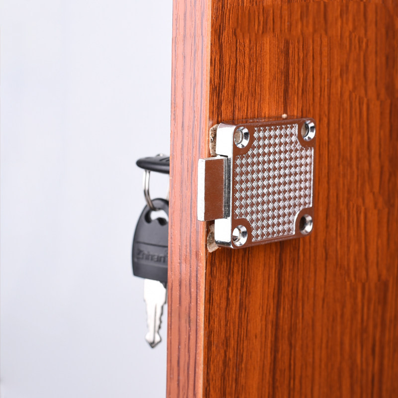 Office Furniture Filing Cabinets - 1 PC オフィスデスク引き出しロックファイルキャビネットドアセキュリティロック亜鉛合金盗難防止ドアロック家具ハードウェアロックセット