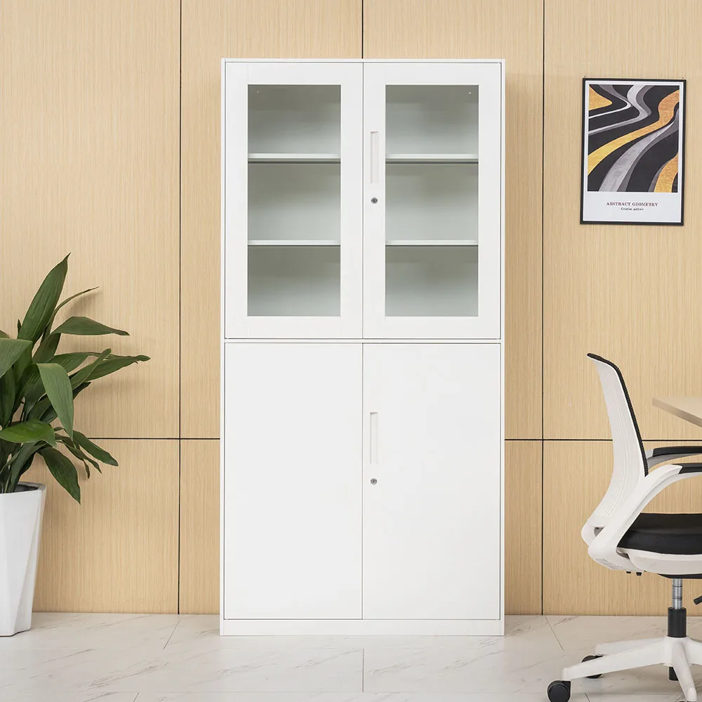 Office Furniture Filing Cabinets - 2026年製 2ドアファイルキャビネット 調整可能な仕切り付き オフィス家具用ファイリングキャビネット