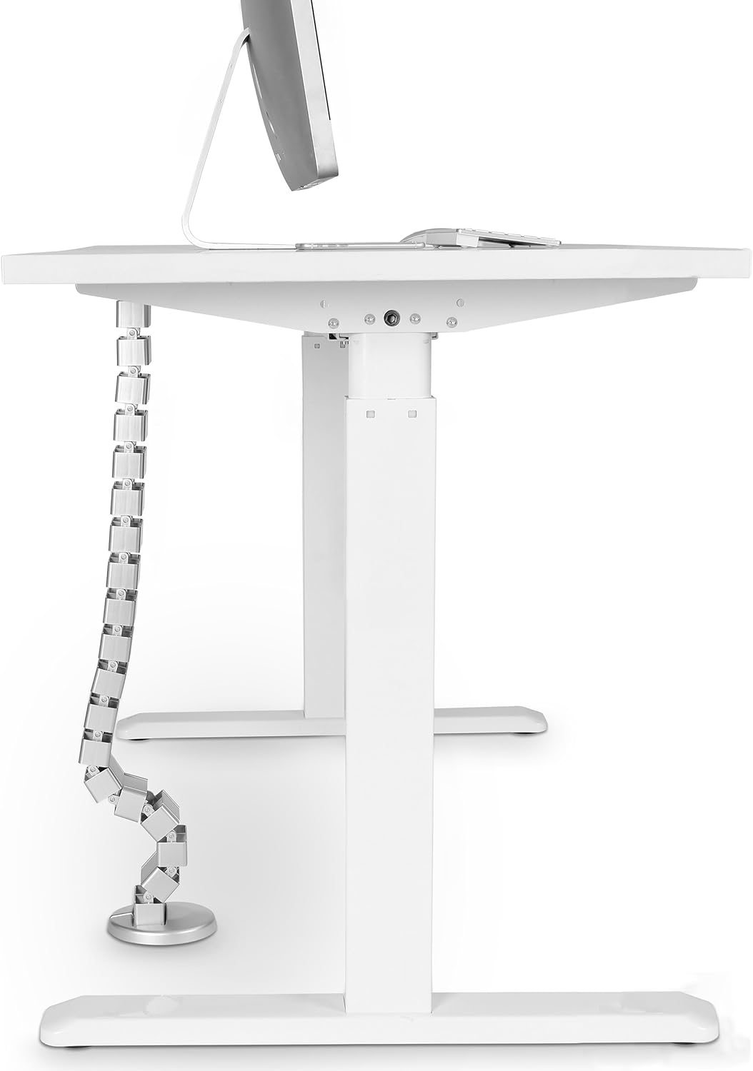 ISRTAO デスク下ケーブル管理トレイ スネークケーブルオ - Cable Tray Under Desk のレビューと価格
