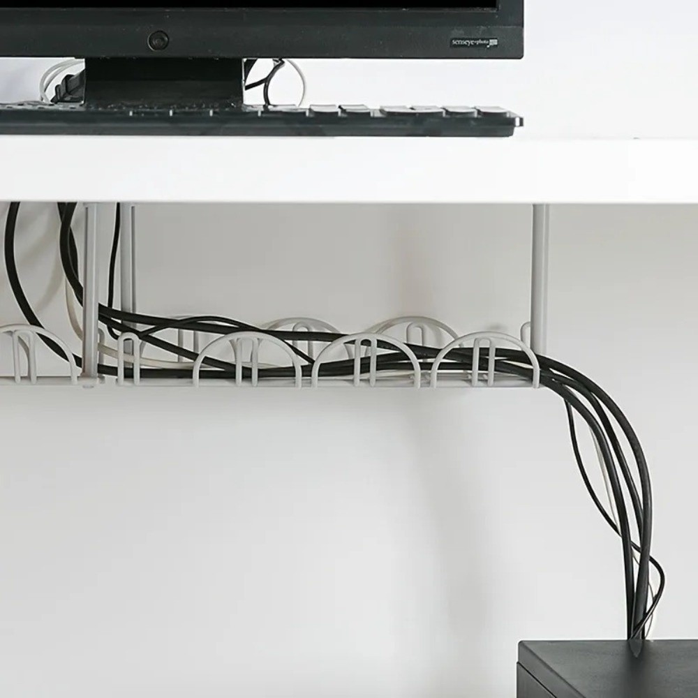 デスク下ケーブル管理トレイオーガナイザー多目的コンピューター - Cable Tray Under Desk のレビューと価格