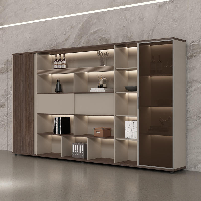 オフィス家具 木製本棚 エグゼクティブ CEO ボス ファイ - Office Furniture Filing Cabinets のレビューと価格