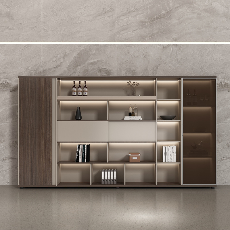 オフィス家具 木製本棚 エグゼクティブ CEO ボス ファイ - Office Furniture Filing Cabinets のレビューと価格