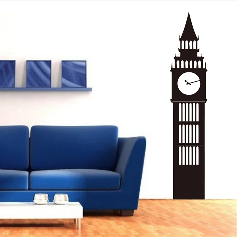 ロンドン ビッグベン時計 ウォールデカール ビニール ウォー - Office Furniture London のレビューと価格