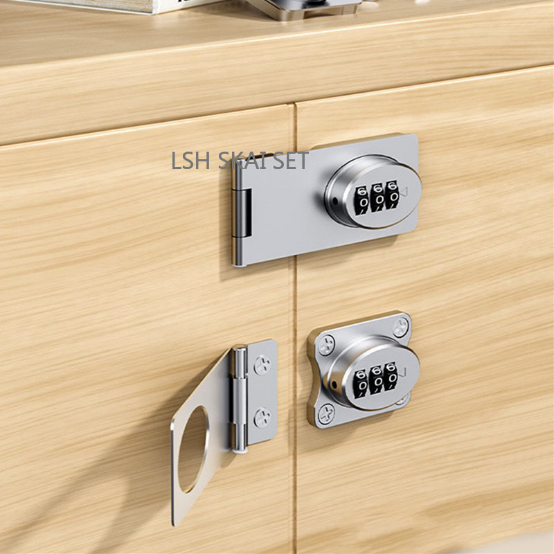 1PC 屋内安全パスワードロック屋内引き出しロックオフィスフ - Office Furniture Filing Cabinets のレビューと価格
