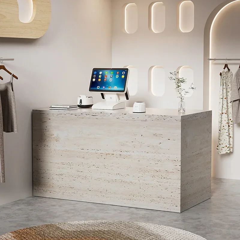 イタリアンスタイルのオリジナル受付デスク シンプルな美容室の - Office Furniture Store のレビューと価格