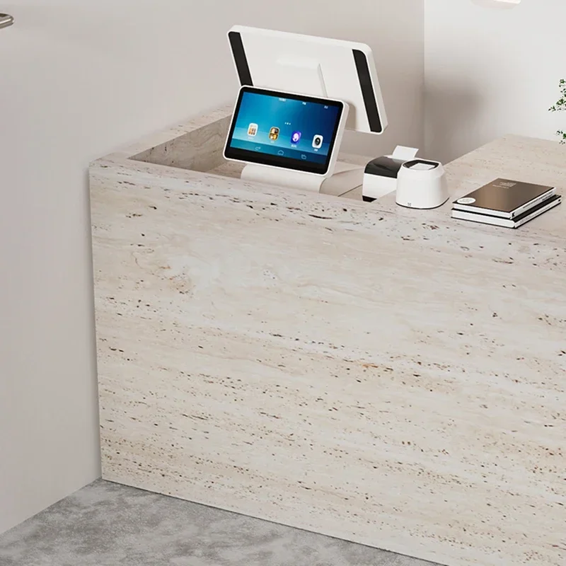 イタリアンスタイルのオリジナル受付デスク シンプルな美容室の - Office Furniture Store のレビューと価格