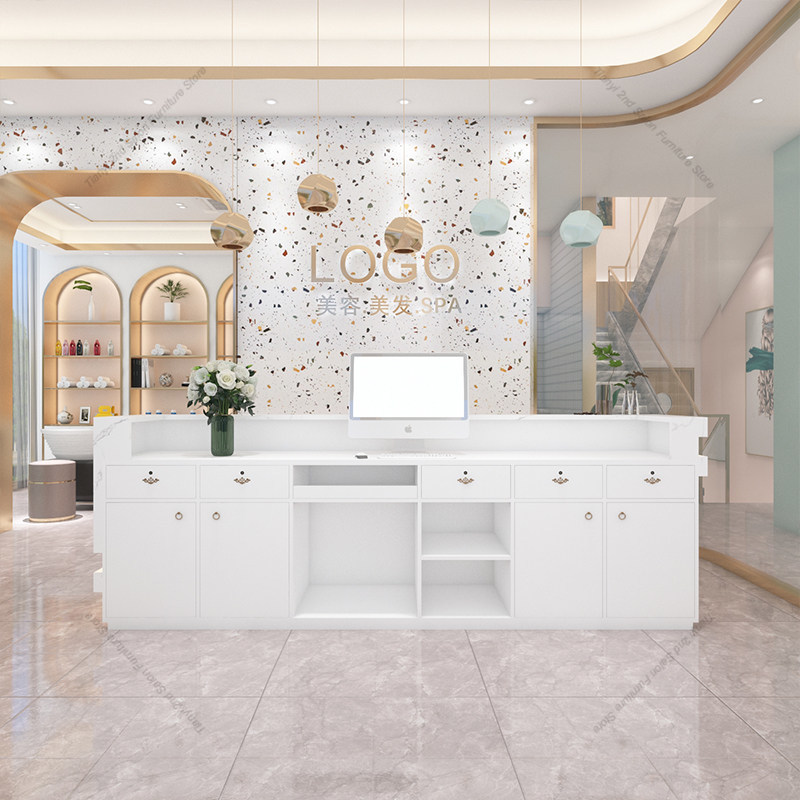イタリアのミニマリスト企業が手がける、高級衣料品店の受付カウ - Office Furniture Store のレビューと価格