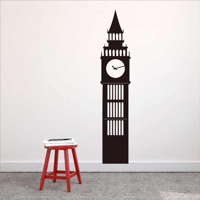 Nondon-大きなベン時計のウォールステッカー,ビニール, - Office Furniture London のレビューと価格