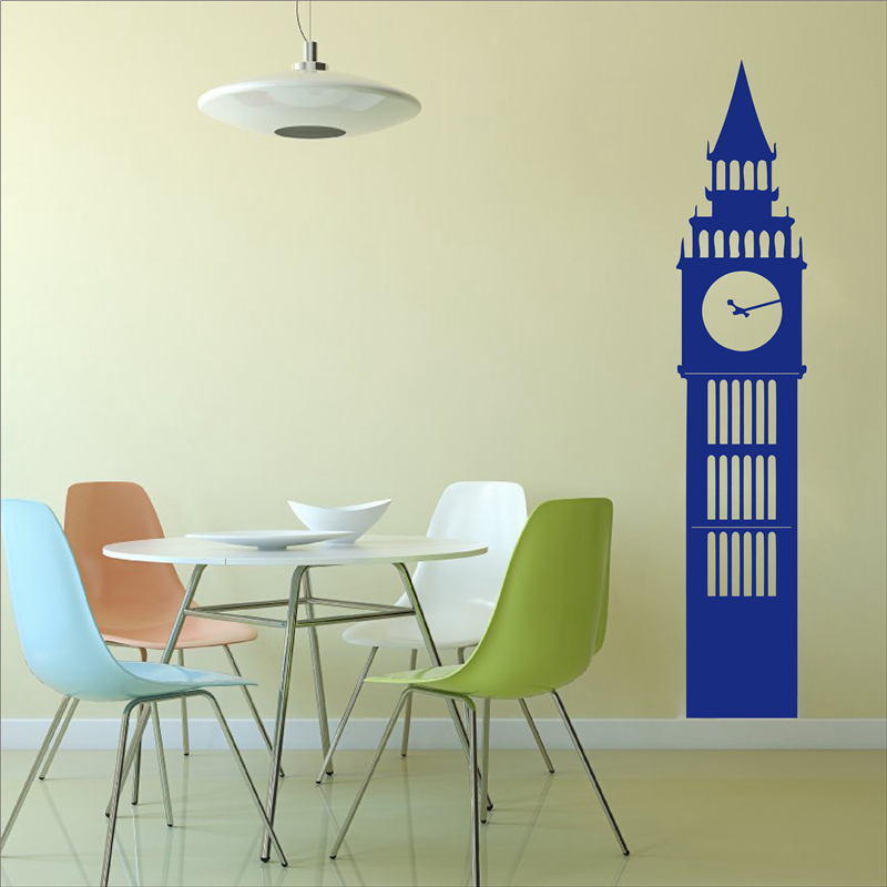 Nondon-大きなベン時計のウォールステッカー,ビニール, - Office Furniture London のレビューと価格