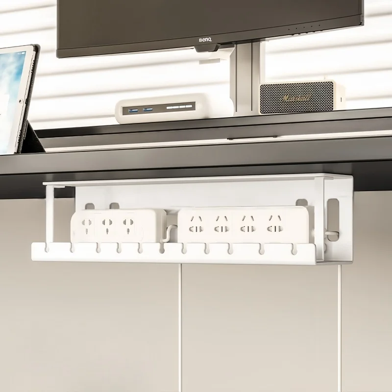 クランプ付きケーブル管理ケーブルトレイ、電源ストリップコード - Cable Tray Under Desk のレビューと価格