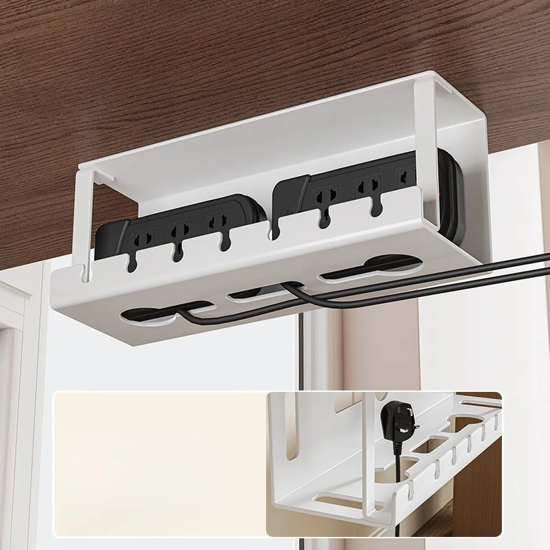クランプ付きケーブル管理ケーブルトレイ、電源ストリップコード - Cable Tray Under Desk のレビューと価格