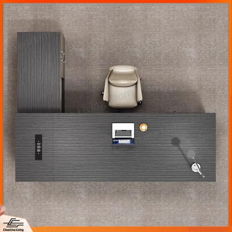 高級感のあるデザインの、オフィス用デスクと椅子のセット。経営 - Office Furniture Luxury のレビューと価格