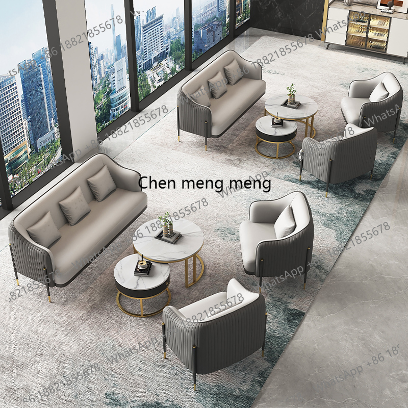 北欧風高級ホテルソファ オフィスカジュアルモダンレセプション - Office Furniture Luxury のレビューと価格