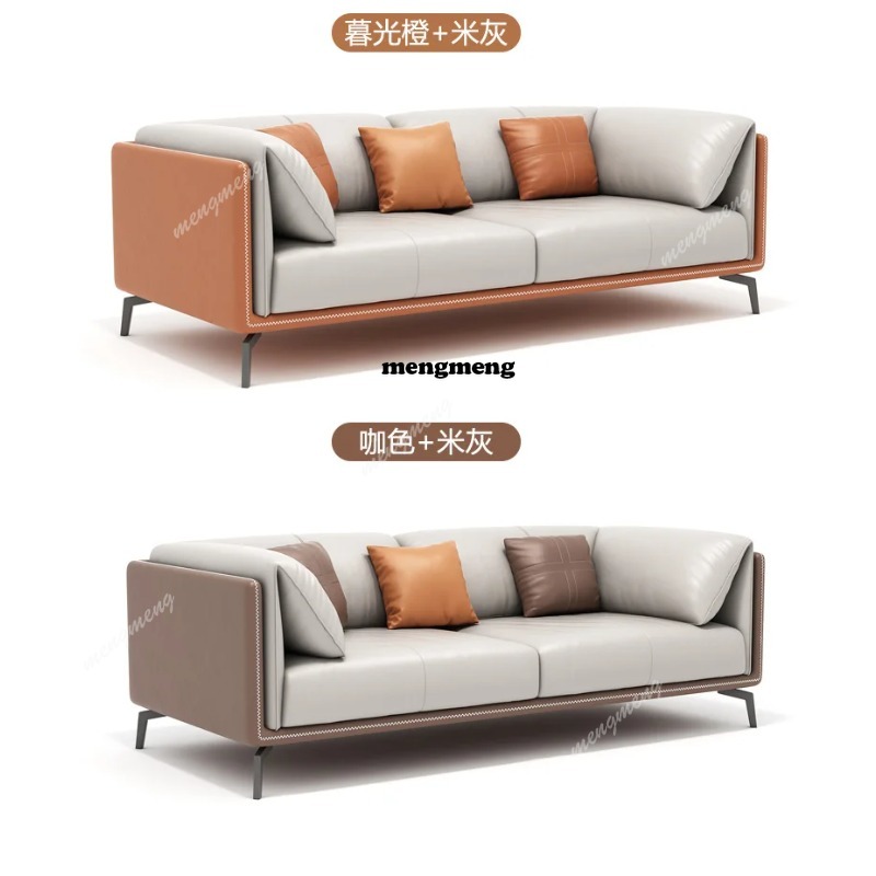 牛革製ビジネスオフィスソファ レセプションリビングルーム シ - Office Furniture Luxury のレビューと価格