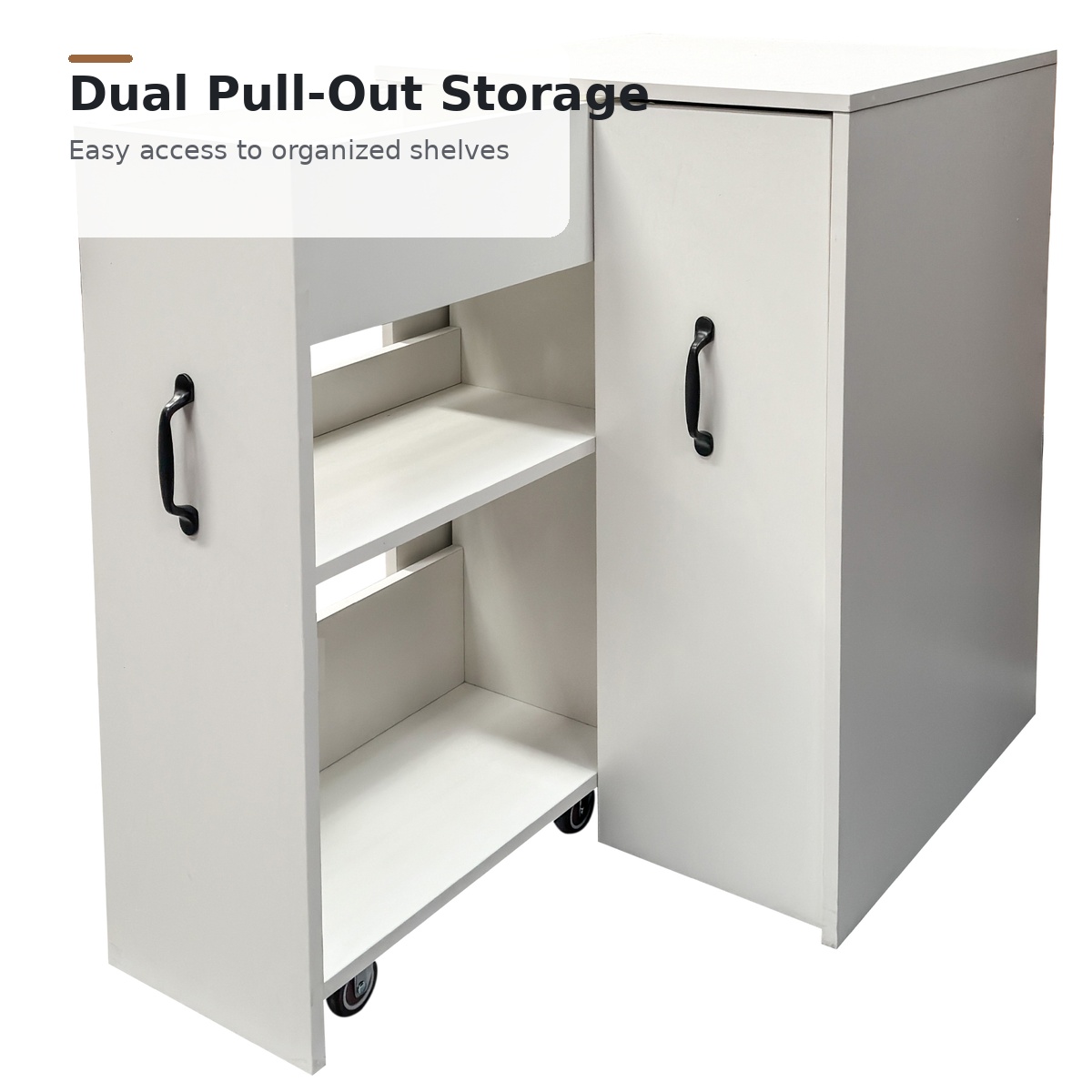 3段式引き出し式本棚キャビネット（キャスター付き）、隠し収納 - Office Furniture Filing Cabinets のレビューと価格