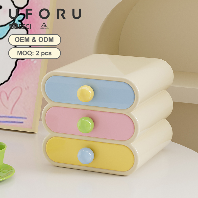Uforu ドーパミンデスクオーガナイザー、3段引き出し収納 - Office Furniture Filing Cabinets のレビューと価格