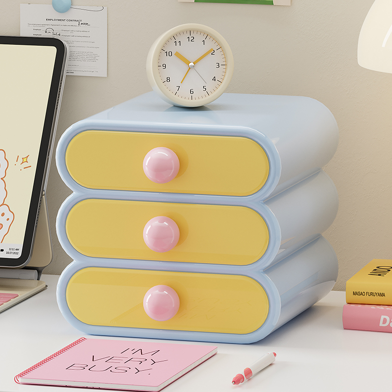 Uforu ドーパミンデスクオーガナイザー、3段引き出し収納 - Office Furniture Filing Cabinets のレビューと価格