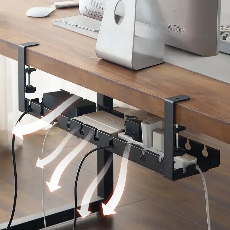 デスク下ケーブル管理トレイ 15.7インチ～31インチ 引き - Cable Tray Under Desk のレビューと価格